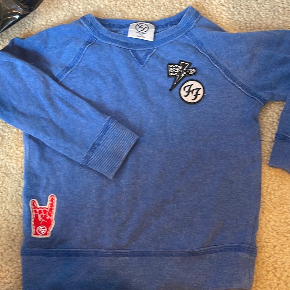 Toddlers 3T Foo Fighters sweatshirt